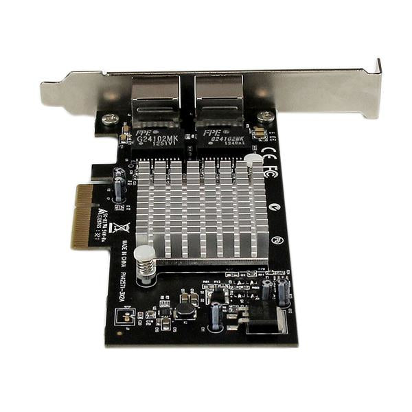 StarTech.com 2 Port PCI Express Gigabit Ethernet Netzwerkkarte - PCIe Server Adapter