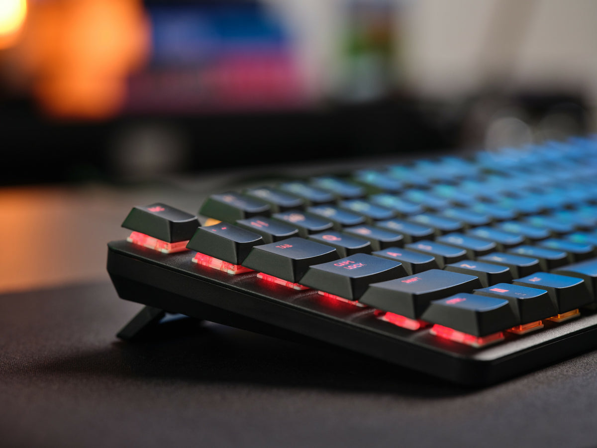 Trust GXT 866 TORIX Tastatur Gaming USB QWERTY US International Schwarz