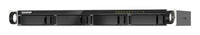 QNAP TS-435XEU NAS Rack (1U) Marvell CN9131 4 GB DDR4 0 TB QNAP QTS Schwarz, Grau