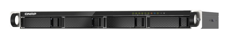 QNAP TS-435XEU NAS Rack (1U) Marvell CN9131 4 GB DDR4 0 TB QNAP QTS Schwarz, Grau