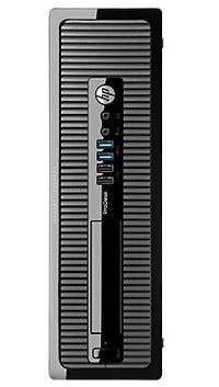 HP ProDesk 400 G1 Intel® Pentium®G G3220 4 GB DDR3-SDRAM 500 GB HDD FreeDOS SFF PC Schwarz