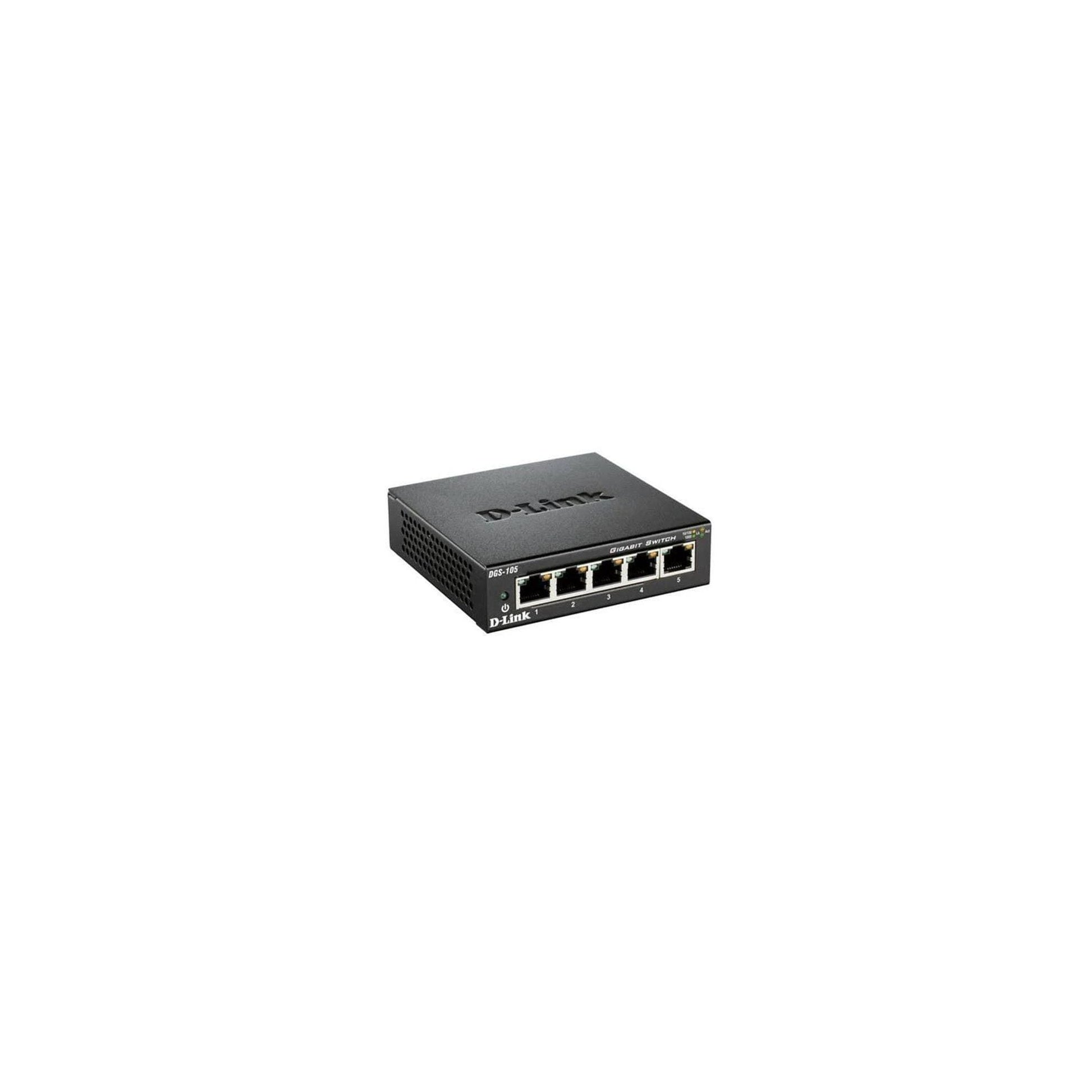 D-Link DGS-105/E: 5Port Switch, 1Gbps Eco