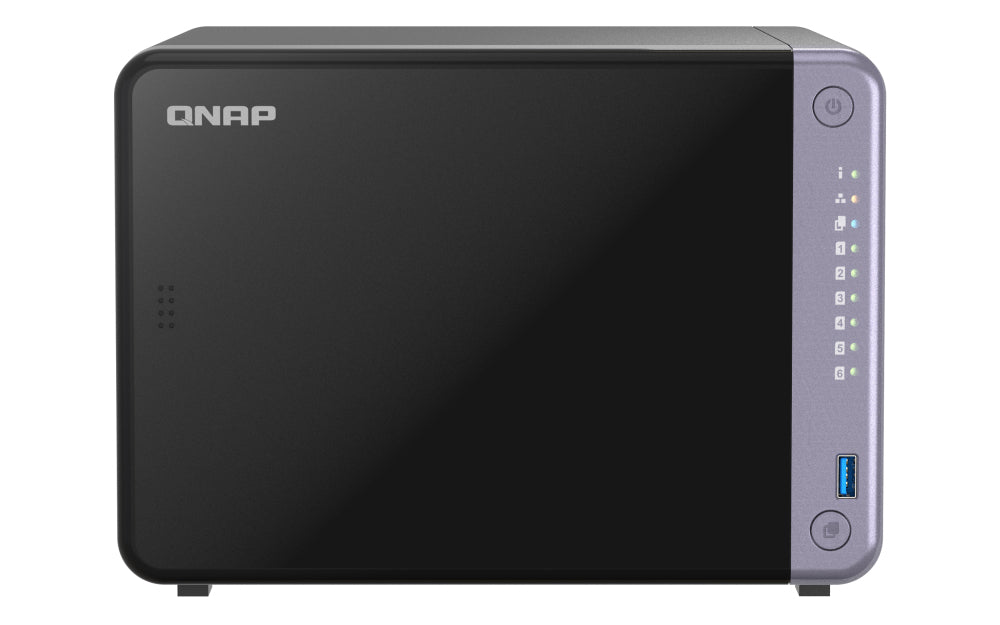 QNAP TS-632X-4G NAS & Speicherserver Tower Alpine Alpine AL-524 4 GB DDR4 QNAP QTS Schwarz