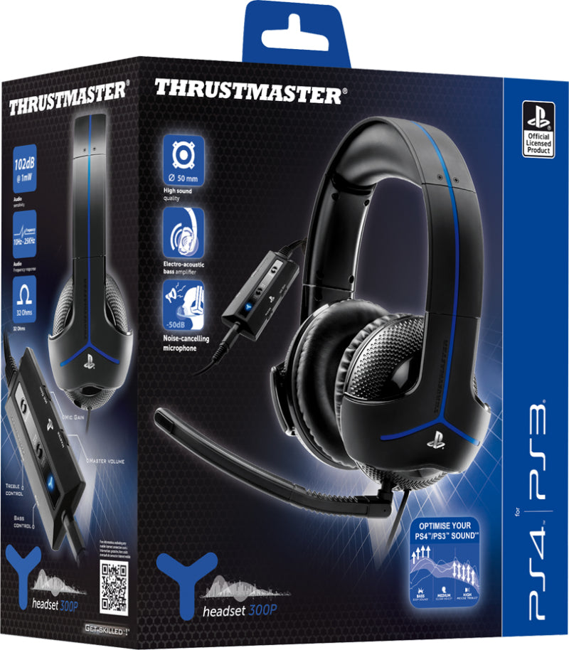 Thrustmaster Y-300P Kopfhörer Kabelgebunden Kopfband Gaming Schwarz