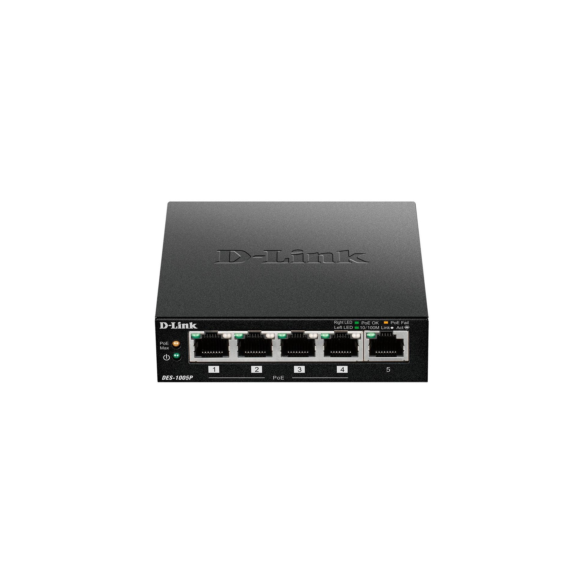 D-Link DES-1005P/E: 5Port P Switch,PoE