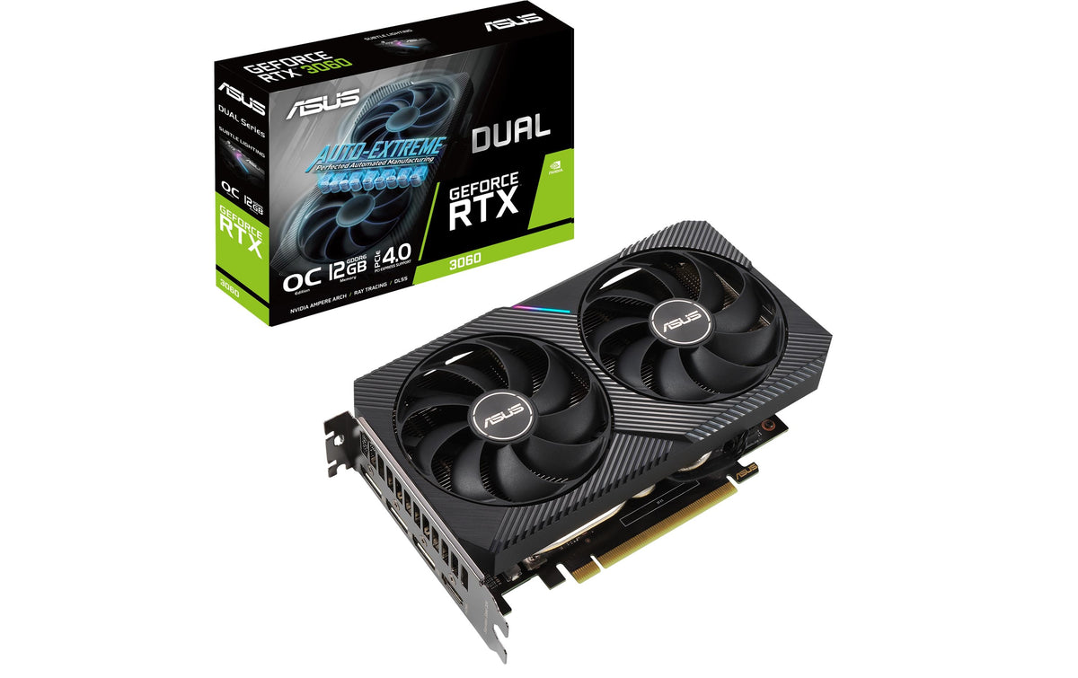 Asus Dual V2 OC Edition GeForce RTX 3060 12GB GDDR6