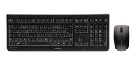 CHERRY DW 3000 Tastatur Maus enthalten Universal RF Wireless AZERTY Französisch Schwarz