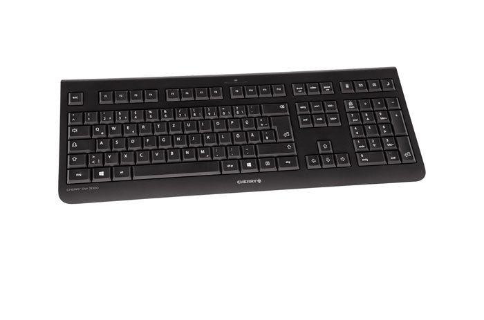 CHERRY DW 3000 Tastatur Maus enthalten Universal RF Wireless AZERTY Französisch Schwarz