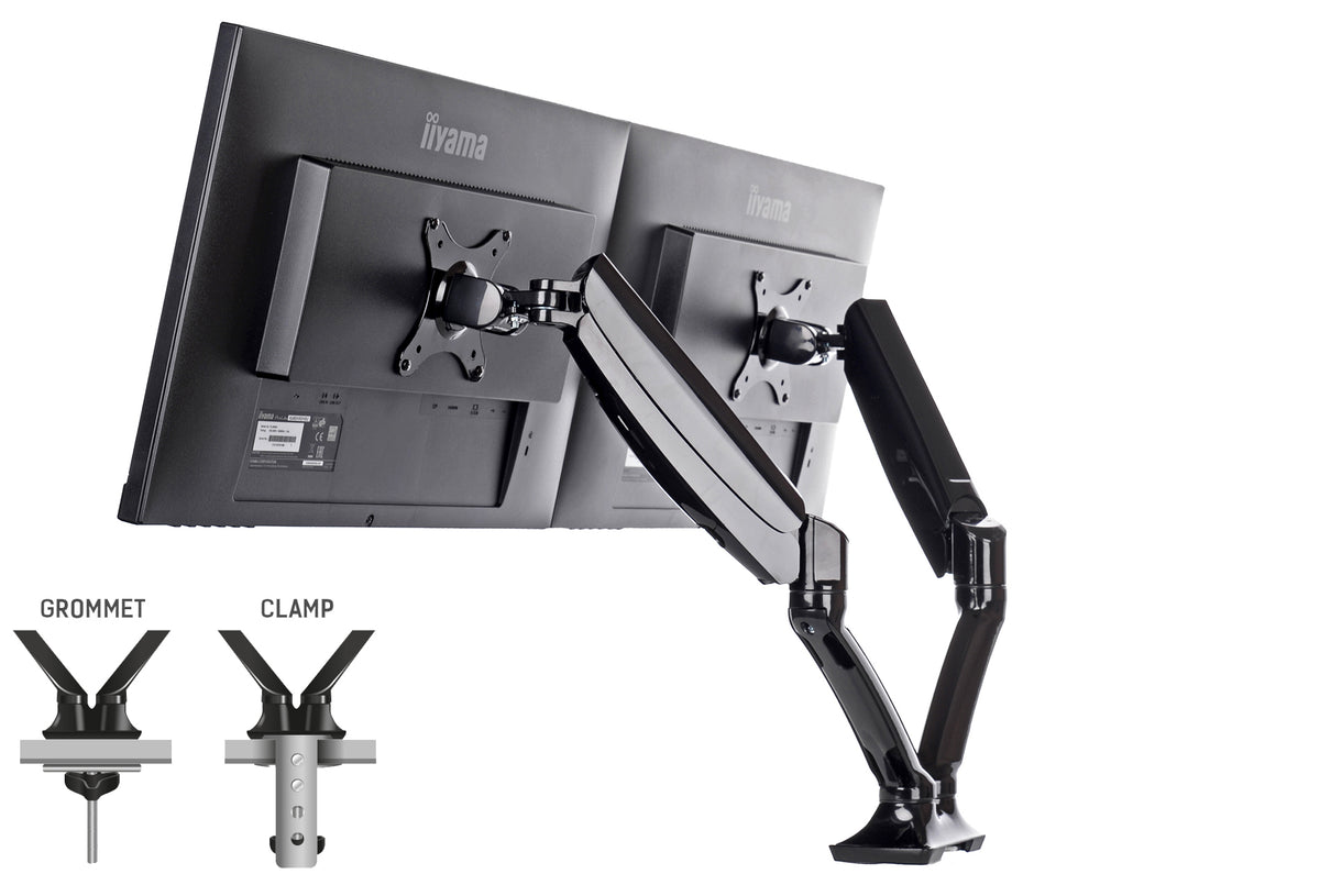 iiyama DS3002C-B1 Flachbildschirm-Tischhalterung 68,6 cm (27") Tisch/Bank Schwarz