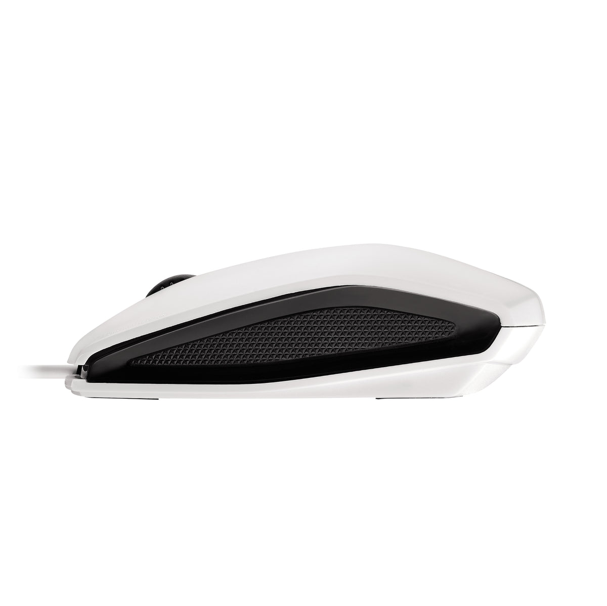 CHERRY GENTIX Kabelgebundene Maus, Weiß Grau, USB