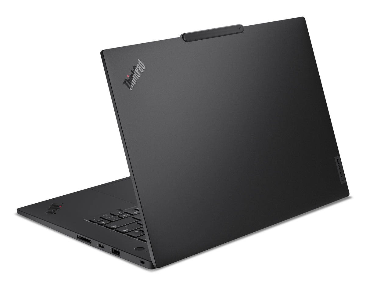 Lenovo ThinkPad P1 Gen 8 Intel Core Ultra 7 255H Mobiler Arbeitsplatz 40,6 cm (16") Touchscreen 3.2K 64 GB LPDDR5x-SDRAM 1 TB SSD NVIDIA RTX PRO 2000 Blackwell Wi-Fi 7 (802.11be) Windows 11 Pro Schweiz Schwarz