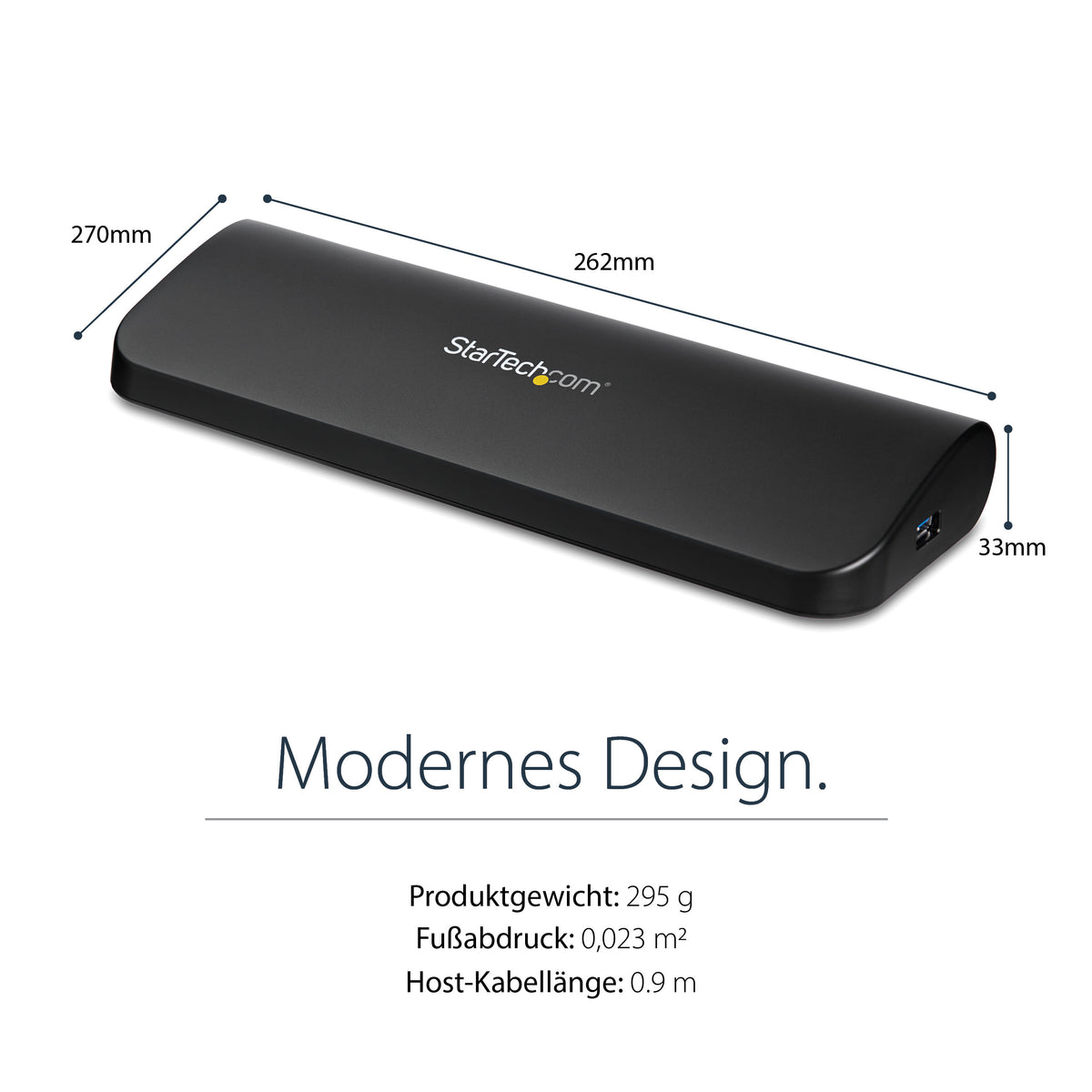 StarTech.com Dual Monitor USB 3.0 Laptop Docking Station mit HDMI/DVI/VGA, 3x USB-A Hub, GbE, Audio, Universal Type-A Dock für Windows/macOS/ChromeOS - TAA Konform