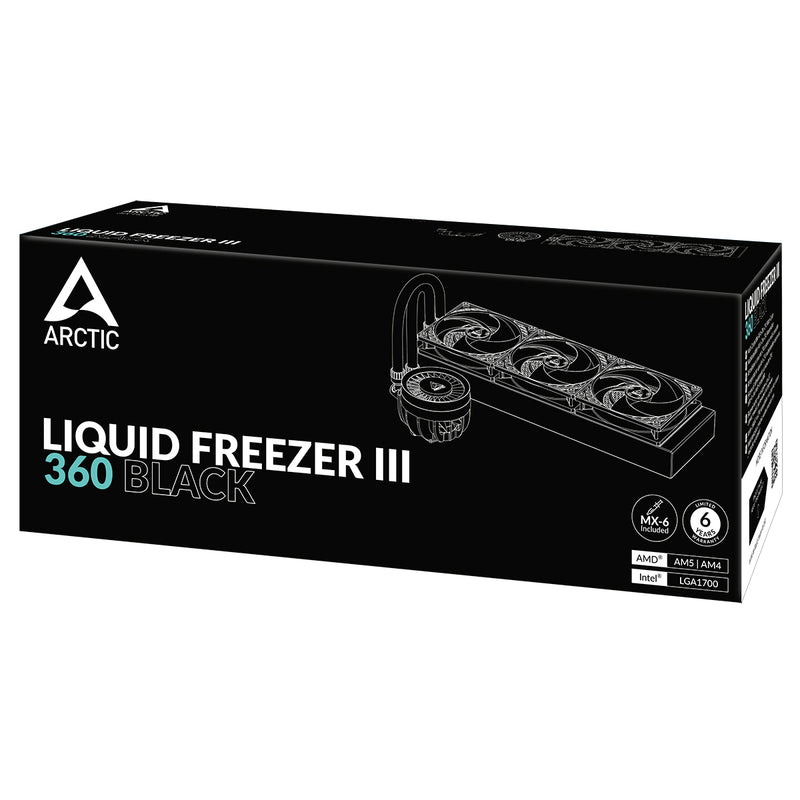 ARCTIC Liquid Freezer III 360 - Multikompatibler All-in-One CPU-Wasserkühler