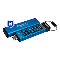 Kingston Technology IronKey 128GB USB-C Keypad 200C, FIPS 140-3 Lvl 3 AES-256