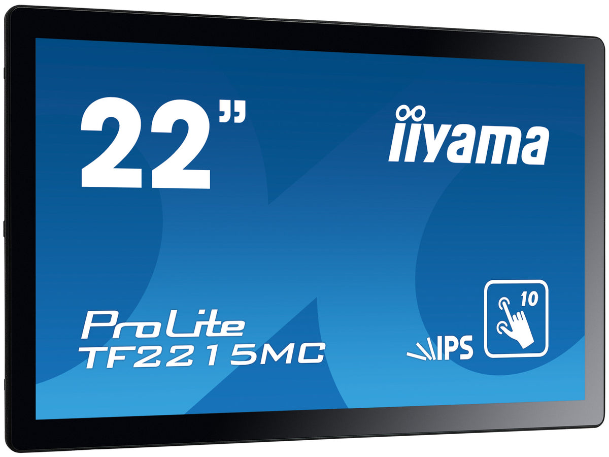 iiyama ProLite TF2215MC-B2 Computerbildschirm 54,6 cm (21.5") 1920 x 1080 Pixel Full HD LED Touchscreen Multi-Nutzer Schwarz