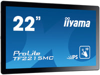 iiyama ProLite TF2215MC-B2 Computerbildschirm 54,6 cm (21.5") 1920 x 1080 Pixel Full HD LED Touchscreen Multi-Nutzer Schwarz
