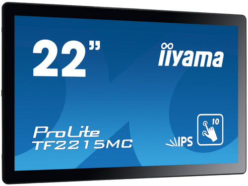 iiyama ProLite TF2215MC-B2 Computerbildschirm 54,6 cm (21.5") 1920 x 1080 Pixel Full HD LED Touchscreen Multi-Nutzer Schwarz