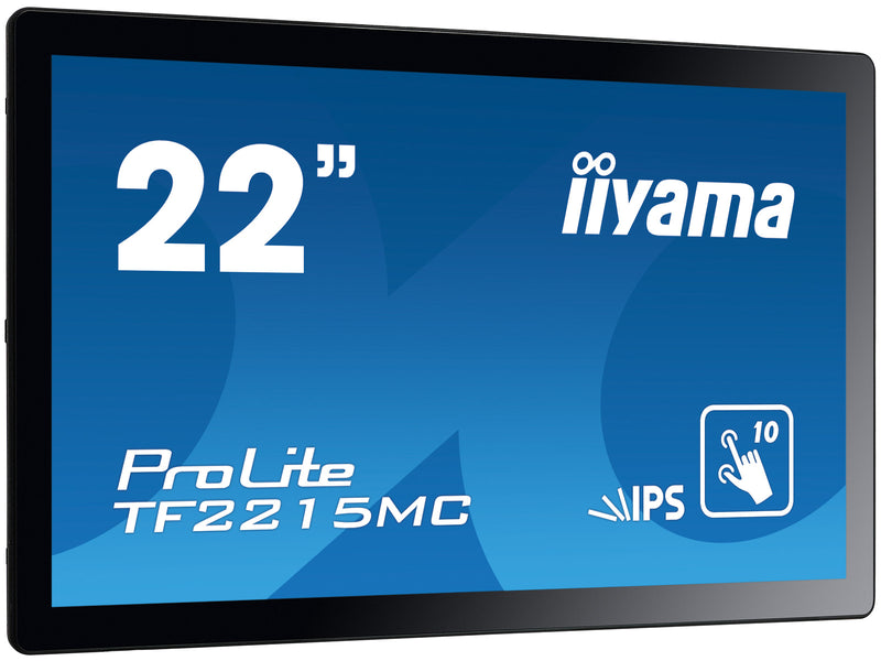 iiyama ProLite TF2215MC-B2 Computerbildschirm 54,6 cm (21.5") 1920 x 1080 Pixel Full HD LED Touchscreen Multi-Nutzer Schwarz