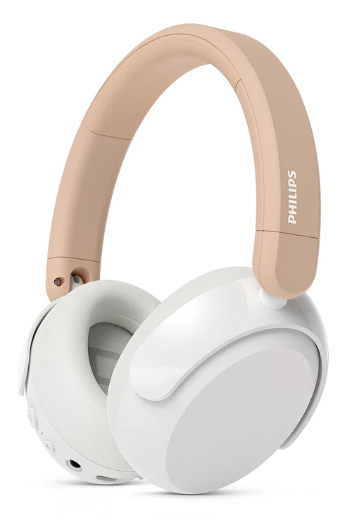 Philips 5000 series TAK5500AL/00 Kopfhörer & Headset Verkabelt & Kabellos Kopfband Anrufe/Musik Bluetooth Bernstein, Weiß