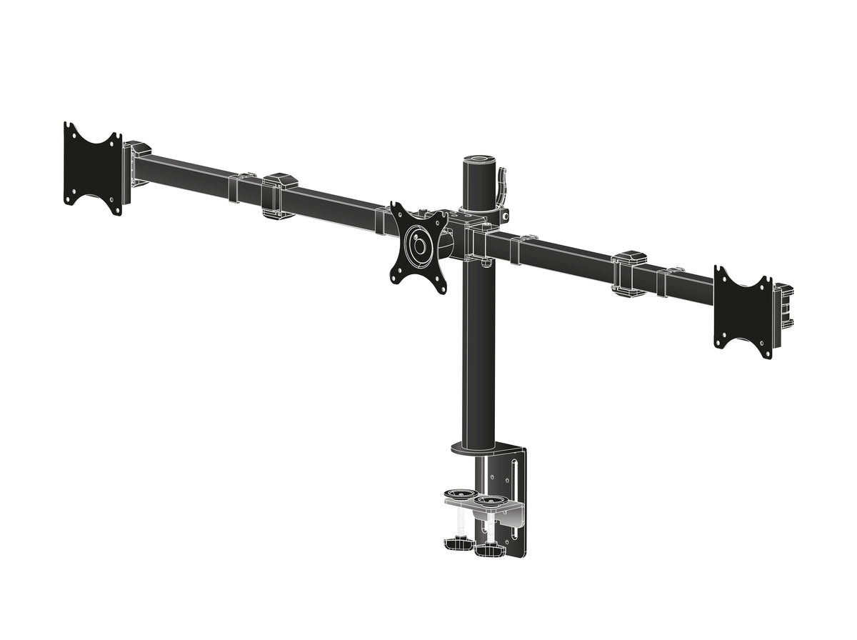 iiyama Desk Mount 68,6 cm (27") Tisch/Bank Schwarz