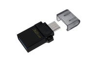 Kingston Technology DataTraveler microDuo3 G2 USB-Stick 32 GB USB Type-A / Micro-USB 3.2 Gen 1 (3.1 Gen 1) Schwarz