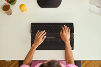 Contour Design SliderMouse Pro Extended Handballenauflage aus veganem Leder, Wireless