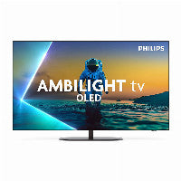 Philips 139cm/55" (3840x2160) Philips 55OLED810/12 16:9 OLED 144Hz 4x HDMI 2.1 3x USB LAN WLAN Ambilight Google TV HDR10+ Dolby Vision Black