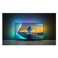 Philips 139cm/55" (3840x2160) Philips 55OLED810/12 16:9 OLED 144Hz 4x HDMI 2.1 3x USB LAN WLAN Ambilight Google TV HDR10+ Dolby Vision Black – Ansicht 2