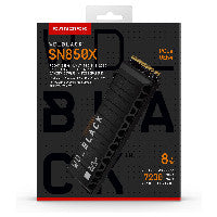 8TB WD Black SSD SN850X Heatsink POWERED BY SANDISK