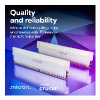 16GB Crucial Pro Overclocking Edition Module - DIMM 288-PIN 6400 MHz / PC5-51200 - CL38 - 1.35 V - unbuffered - non-ECC