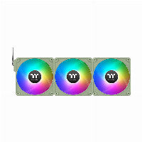 Thermaltake CT140 EX 140mm Green ARGB Sync PWM 90.3 CFM 3-Pack
