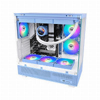 140mm Thermaltake CT140 ARGB Sync PC Cooling Fan Hydrangea Blue 2 Pack