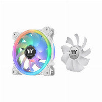 140mm Thermaltake SWAFAN 14 RGB Radiator Fan TT Premium Edition White 3 Pack