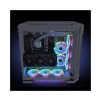 140mm Thermaltake SWAFAN 14 RGB Radiator Fan TT Premium Edition White 3 Pack
