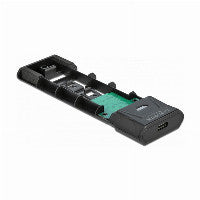 DeLOCK Externes USB Type-C™ Combo Gehäuse für M.2 NVMe PCIe oder SATA SSD - werkzeugfrei – Ansicht 3