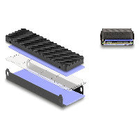 DeLOCK USB Type-C™ 40 Gbps Gehäuse für 1 x M.2 NVMe PCIe SSD – Ansicht 4