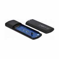 DeLOCK Externes Gehäuse für M.2 NVMe PCIe SSD mit USB Type-C™ Buchse - werkzeugfrei – Ansicht 2