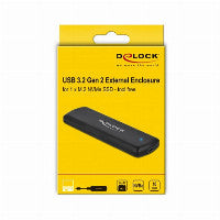 DeLOCK Externes Gehäuse für M.2 NVMe PCIe SSD mit USB Type-C™ Buchse - werkzeugfrei – Ansicht 5