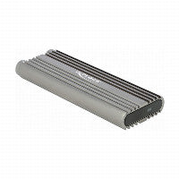 DeLOCK Externes Gehäuse für M.2 NVMe PCIe SSD mit SuperSpeed USB 20 Gbps (USB 3.2 Gen 2x2) USB Type-C™ Buchse - werkzeugfrei – Ansicht 2