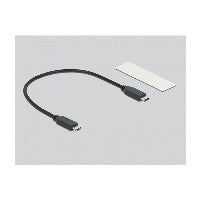 DeLOCK Externes Gehäuse für M.2 NVMe PCIe SSD mit SuperSpeed USB 20 Gbps (USB 3.2 Gen 2x2) USB Type-C™ Buchse - werkzeugfrei – Ansicht 3