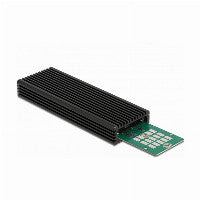 DeLOCK Externes USB Type-C™ Combo Gehäuse für M.2 NVMe PCIe oder SATA SSD – Ansicht 2