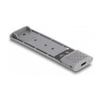 DeLOCK Externes USB Type-C™ Combo Gehäuse für M.2 NVMe PCIe oder SATA SSD - werkzeugfrei – Ansicht 5
