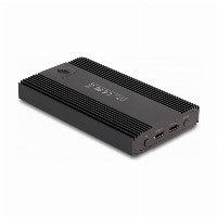 DeLOCK Externes Gehäuse USB 20 Gbps für 2 x M.2 NVMe PCIe SSD mit USB Type-C™ Buchse und RAID - werkzeugfrei – Ansicht 2