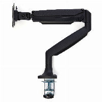 StarTech STARTECH.COM Single Monitorarm - Tischbefestigung - frei beweglich - bis zu 81,28CM 32Zoll Bildschirme - VESA - robustes Alu schwarz – Ansicht 3
