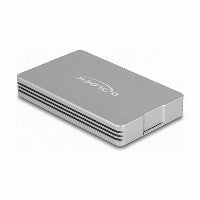 DeLOCK USB4™ 40 Gbps Gehäuse für 1 x M.2 NVMe SSD - werkzeugfrei
