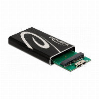 DeLOCK Externes Gehäuse SuperSpeed USB für mSATA SSD – Ansicht 2