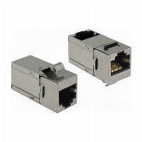 DeLOCK Keystone Modul RJ45 Buchse > RJ45 Buchse Cat.6 90° – Ansicht 2