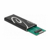 DeLOCK Externes Gehäuse SuperSpeed USB für M.2 SATA SSD Key B – Ansicht 3