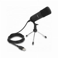 DeLOCK Professionelles USB Kondensator Mikrofon 24 Bit / 192 kHz für PC und Notebook – Ansicht 2
