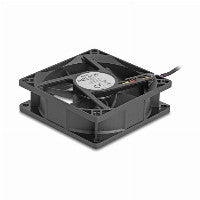Delock Axiallüfter 12 V DC, 80 x 80 x 25 mm schwarz